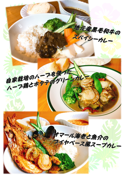 夏本番!期間限定「夏のビストロカレーコース!」
