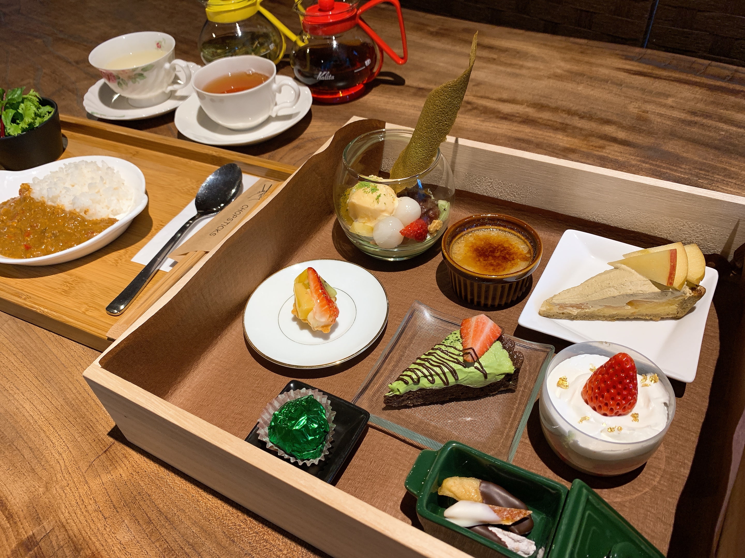 アフタヌーンティー和風